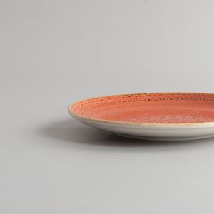 Plato de Postre Twirl Coral 21 cm - x Unidad