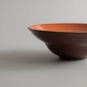 Pasta Bowl Twirl Coral 23 cm - x Unidad