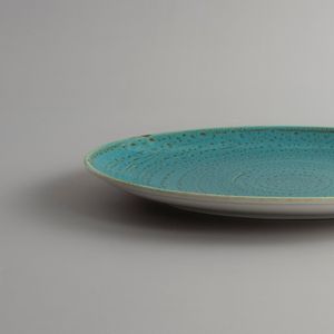 Fuente Oval Twirl Laguna 32 cm