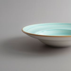 Plato Hondo Aqua 27 cm - X Unidad