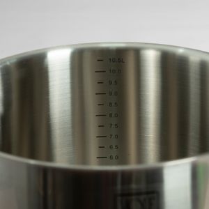 Olla alta Beverly con Tapa de Vidrio - 24 cm