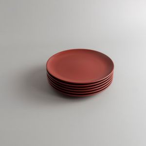 Plato Playo Fusion Rojo 27 cm - X Unidad