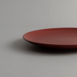 Plato Playo Fusion Rojo 27 cm - X Unidad