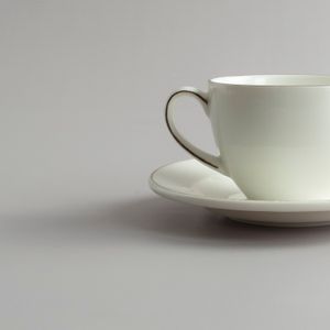 Taza de Té con Plato Retro - X Unidad