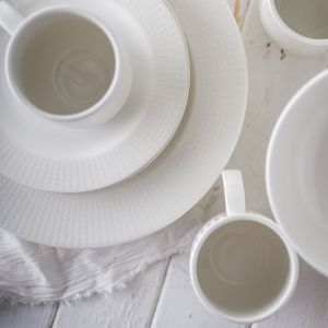 Set de Vajilla 16 Piezas Porcelana Premium Point Ariane