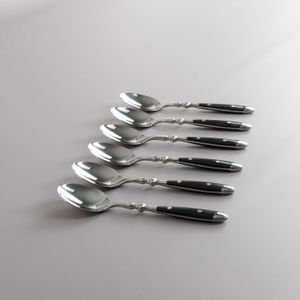 Cuchara de Mesa Bistro Negro - Set X6