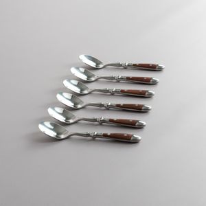 Cuchara de Café Bistro Madera - Set X6