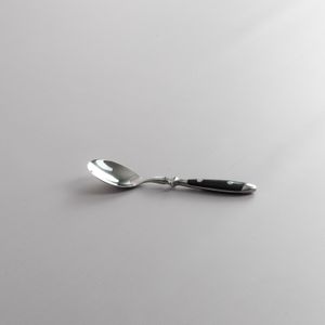 Cuchara de Té Bistro Negro - Set X6
