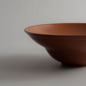Plato Hondo Gourmet Fusion Terracota 23 cm - Set X6
