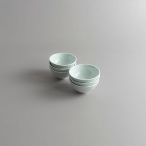 Bowl Redondo Asian con Base 10 cm - Set X6