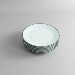 PLATO PLAYO MANHATAN 24CM LINEA NEGRA - SETX6