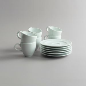 Taza de Café 100 ml con Plato Prelude - Set x6