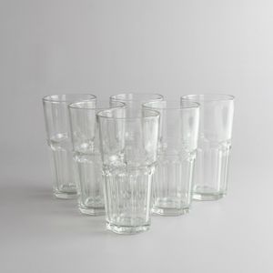 Vasos Licuado Centro Ocean Glass 495ml - Set x 6