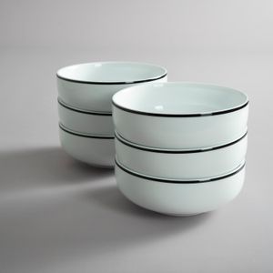 BOWL ENSALADA ULTRA 14CM LINEA NEGRA - SETX6