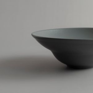 Plato Hondo Gourmet Fusion Gris 23 cm - Set X6
