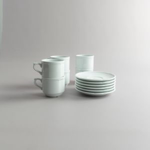 Taza de Té con Plato París - Set X6