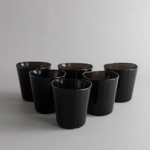 Vasos apilables Centique Eclipse Ocean Glass 345 ml - Set x 6