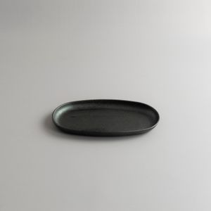 Fuente Oval de hierro 23 x 13 x 2 cms