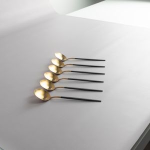 Cuchara mesa Metro negro - Set x 6