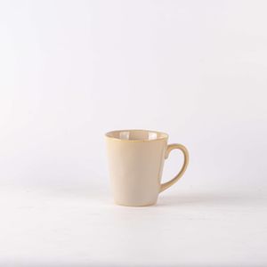 Jarro mug de porcelana Olive Sand- Set x 4