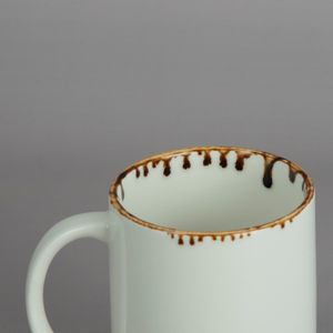 Jarro mug de porcelana Ivory - Set x 4