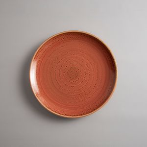 Plato Playo Twirl Coral 24 cm - x Unidad