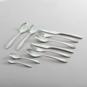 Set de cubiertos Duna con cuchillo de mesa - 102 piezas