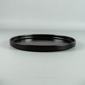 Plato playo Nordic 27cm Negro