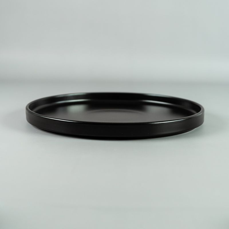 Plato-playo-Nordic-27cm-Negro