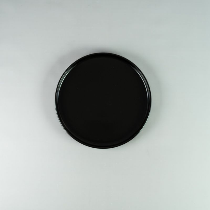 Plato-playo-Nordic-27cm-Negro