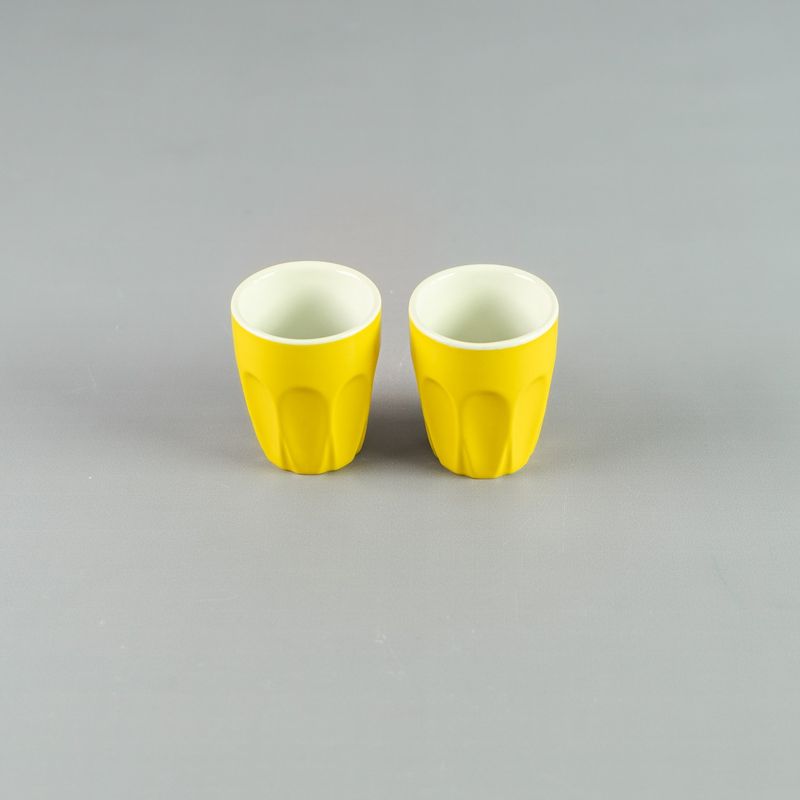 Mug-90cc-Amarillo---Set-x-6