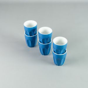 Mug 90cc Azul - Set x 6