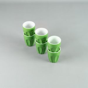 Mug 90cc Verde - Set x 6