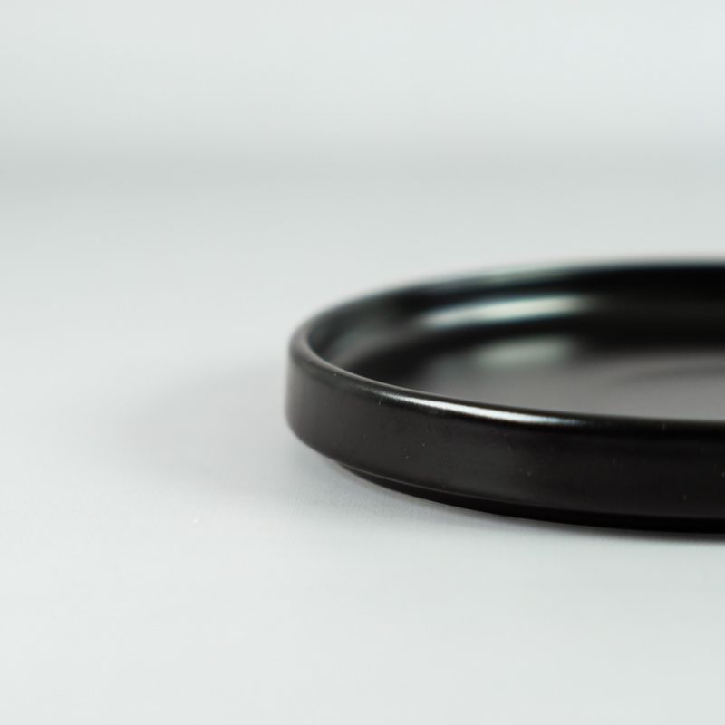 Plato-playo-Nordic-20cm-Negro