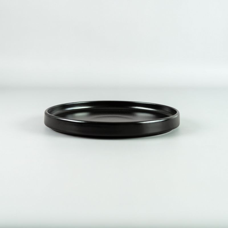 Plato-playo-Nordic-20cm-Negro