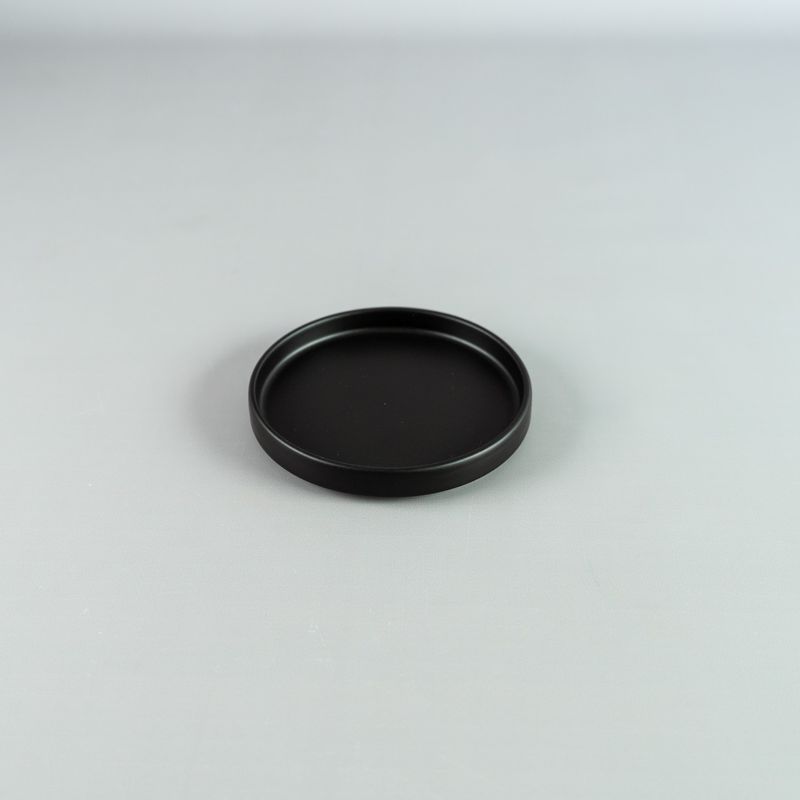 Plato-playo-Nordic-14cm-Negro