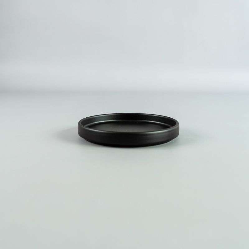 Plato-playo-Nordic-14cm-Negro