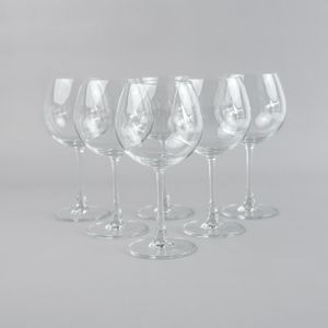 Copón Burgundy Madison Ocean Glass 650ml -Set x6