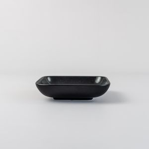 Bowl Cuadrado Karbon Negro - 15 cm