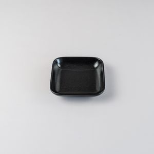 Bowl Cuadrado Karbon Negro - 15 cm