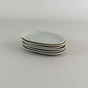 Plato Oval 20x13cm Skylarke Grey