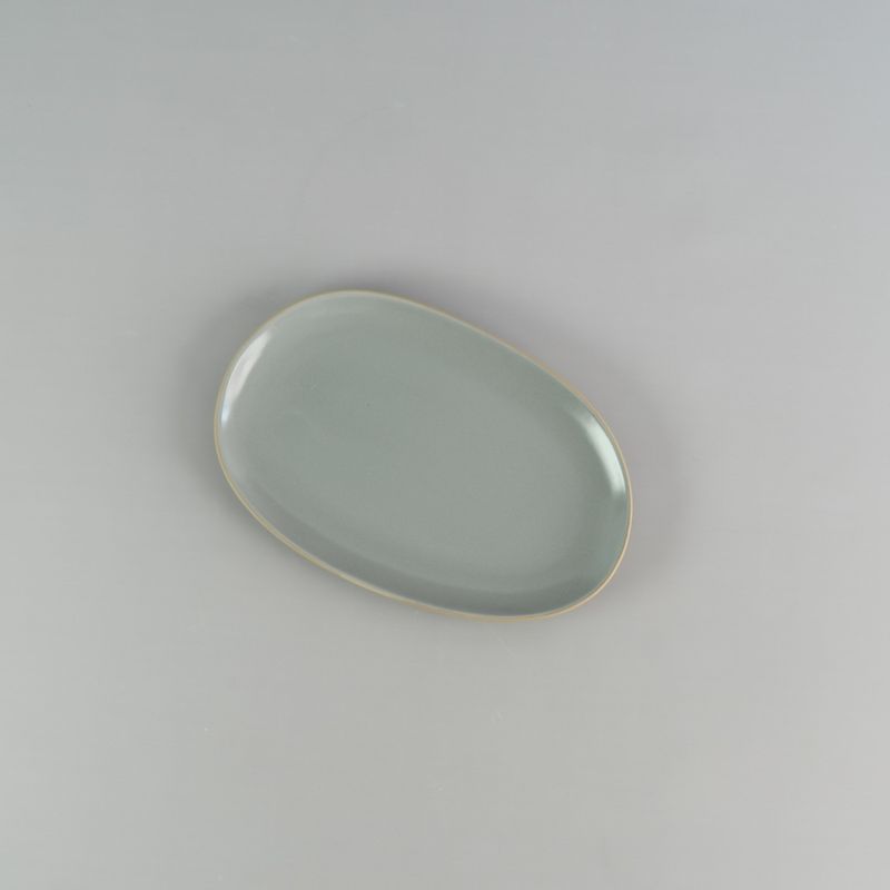 Plato-Oval-25x16cm-Skylarke-Grey