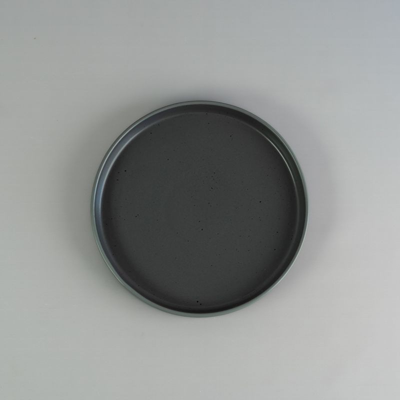 Plato-recto-25cm-Gris