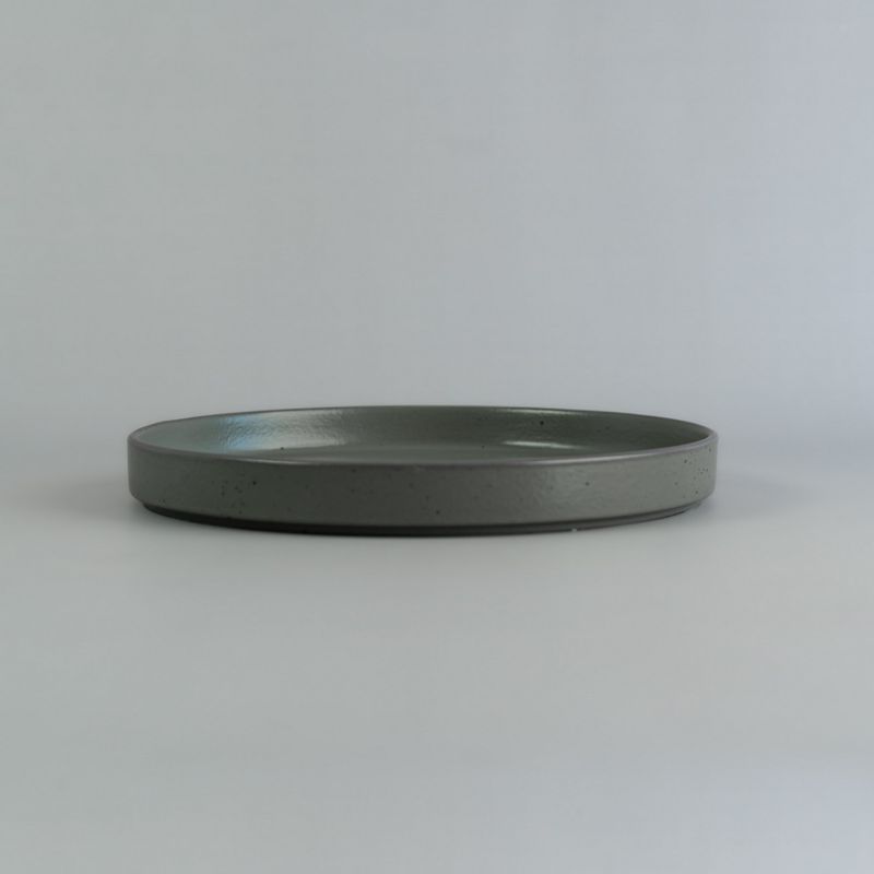 Plato-recto-25cm-Green