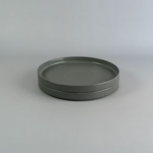 Plato recto 27cm Green