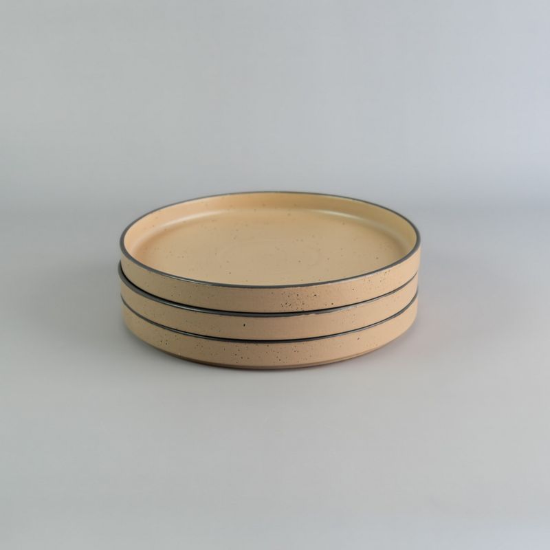 Plato-recto-27cm-Sand