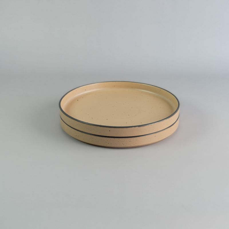 Plato-recto-27cm-Sand