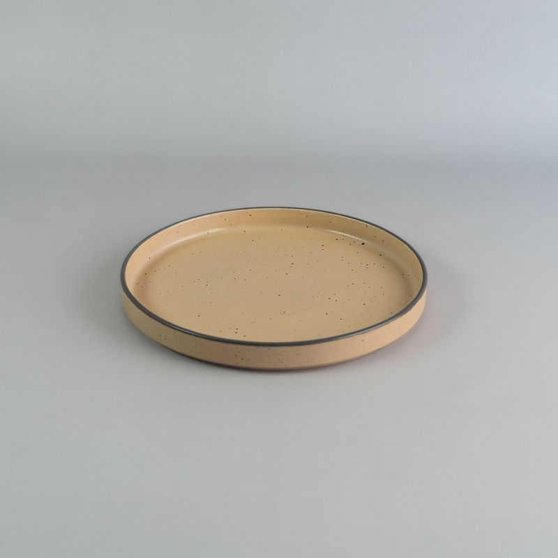 Plato-recto-27cm-Sand