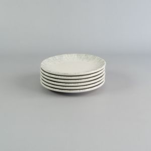 Plato postre 17cm iris