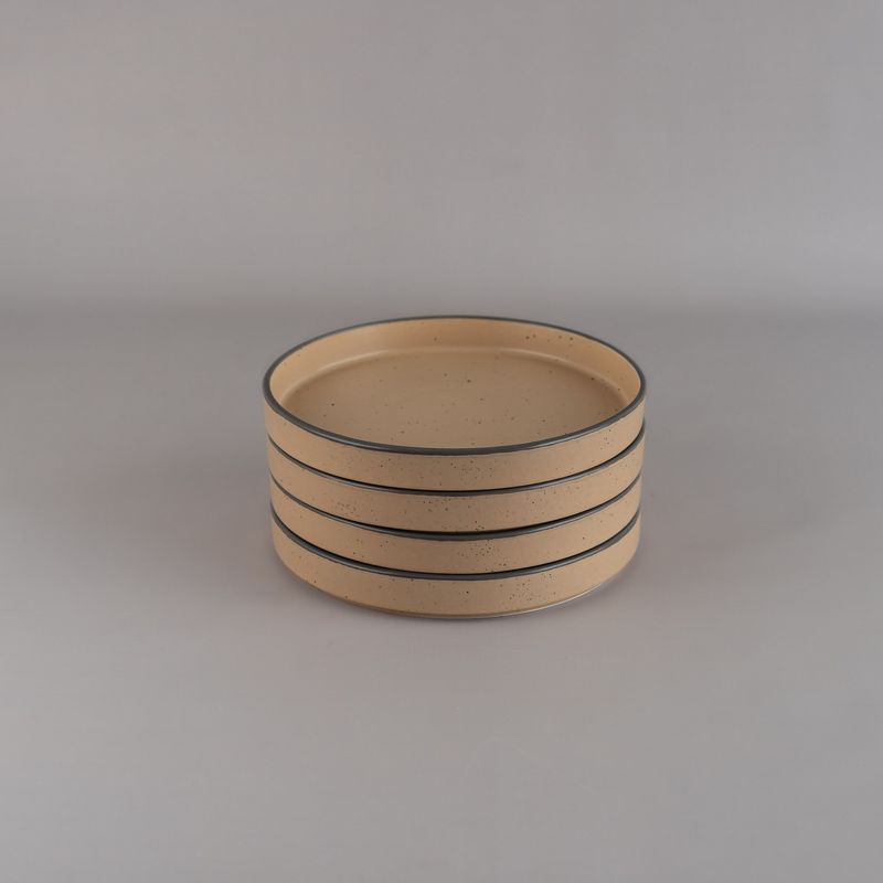 Plato-recto-21cm-Sand